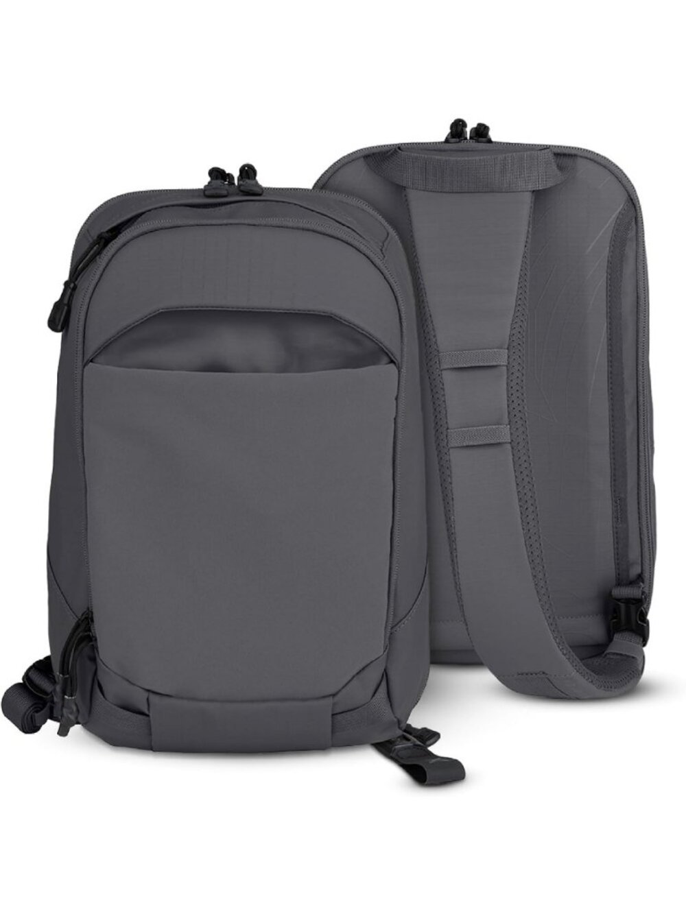 Tactical Sling Bag 10L - Durable Ripstop CCW Pack with Rapid Access & Lockable